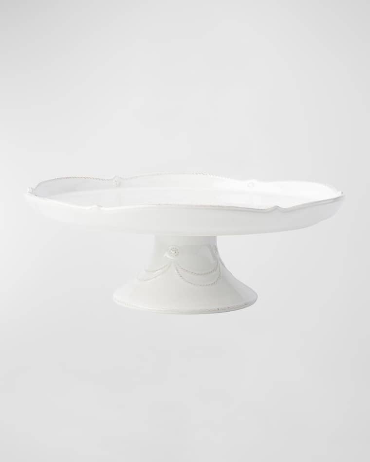Juliska Berry & Thread Whitewash 14" Cake Stand