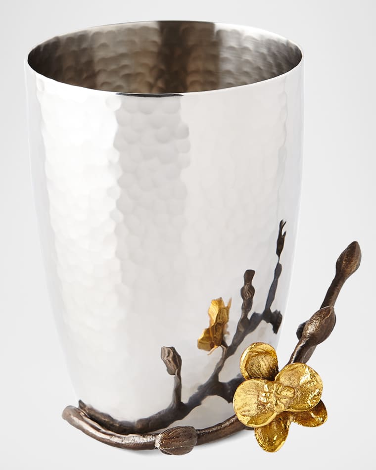 Michael Aram Gold Orchid Toothbrush Holder