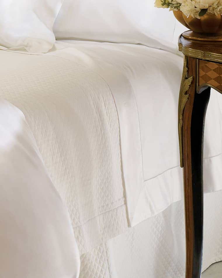 Sferra Giza 45 Queen Sateen Fitted Sheet