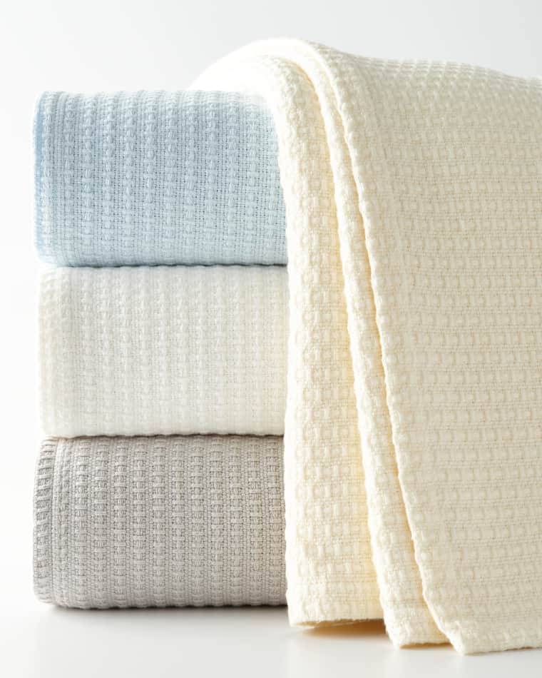 Sferra Marcus Tara King Blanket, 120" x 100"