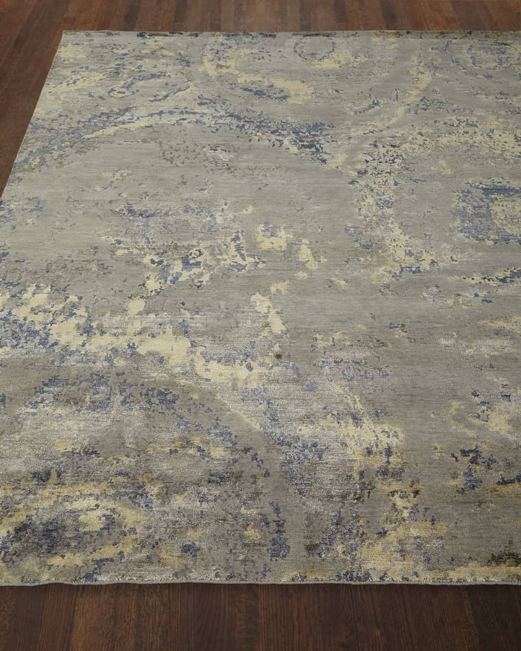 Perla Marble Rug, 3' x 10'