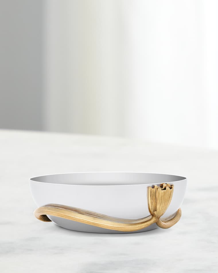 L'Objet Deco Leaves Medium Bowl