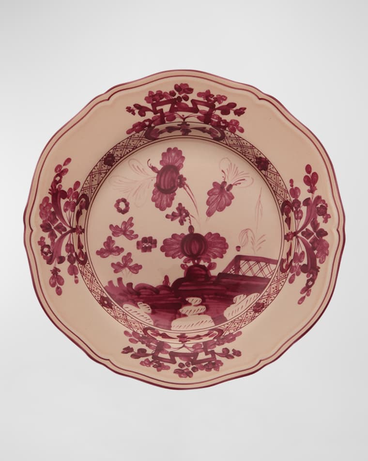 GINORI 1735 Oriente Italiano Vermiglio Salad Plate