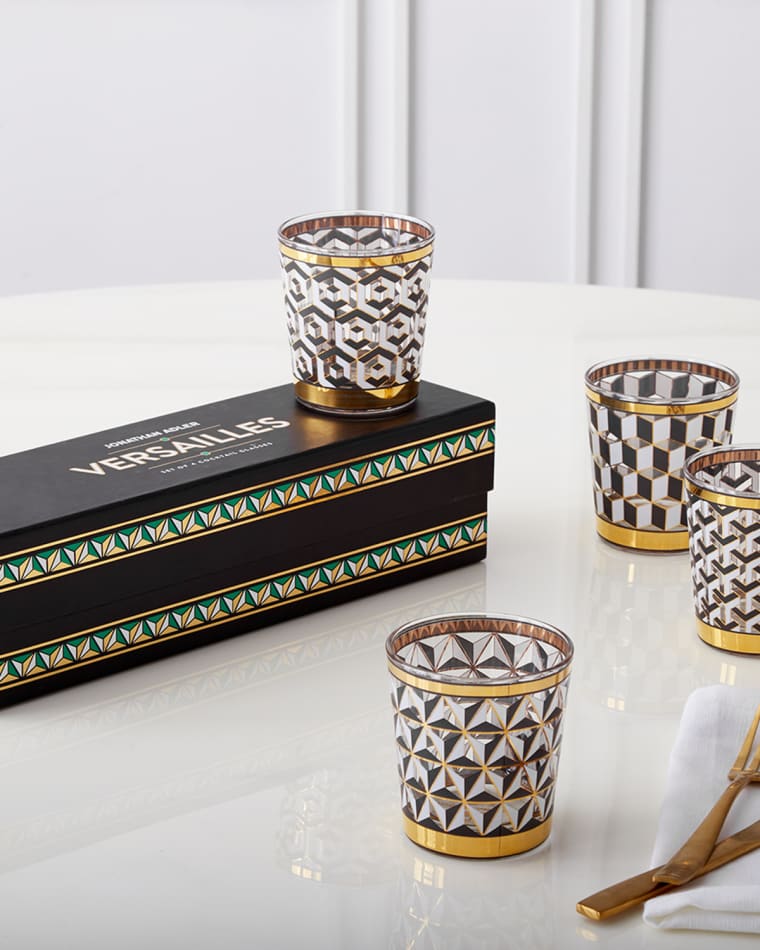 Jonathan Adler Boxed Versailles Glassware Set