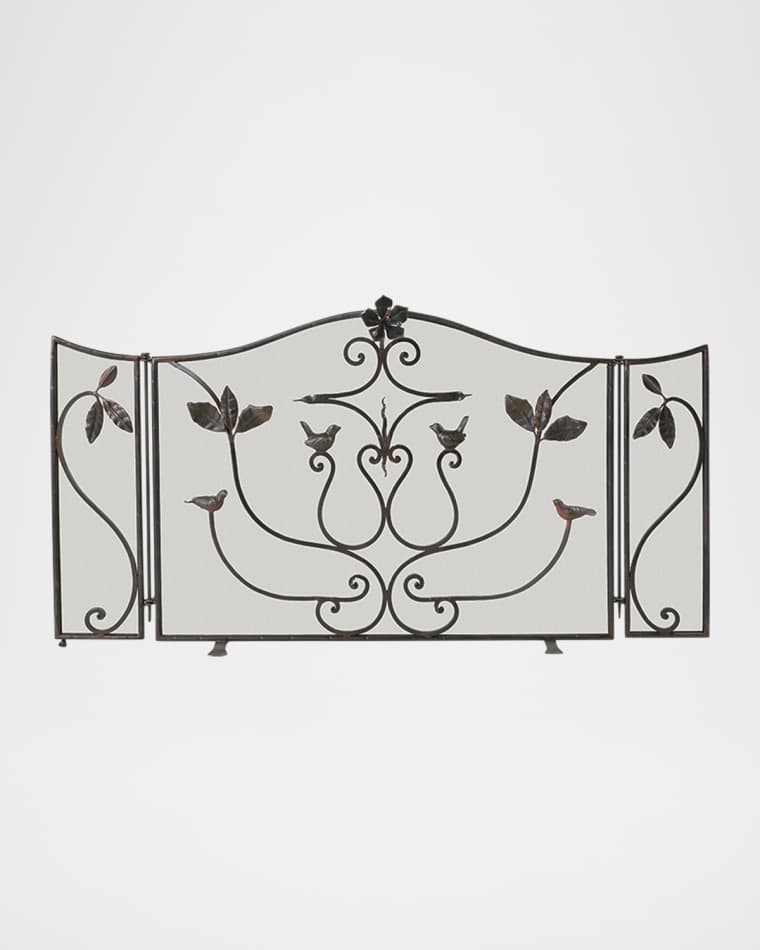 Jan Barboglio Golondrina Fireplace Screen