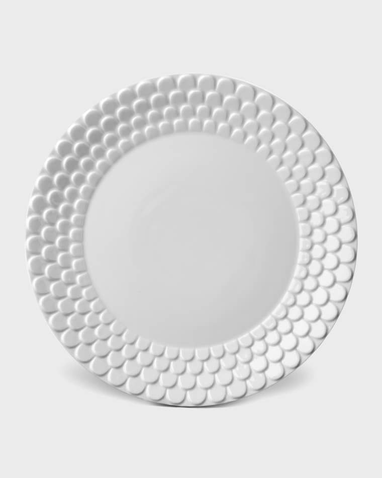 L'Objet Aegean White Dinner Plate