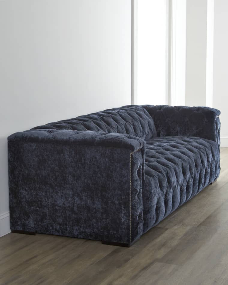 Old Hickory Tannery Beverly Tufted Sofa 101"