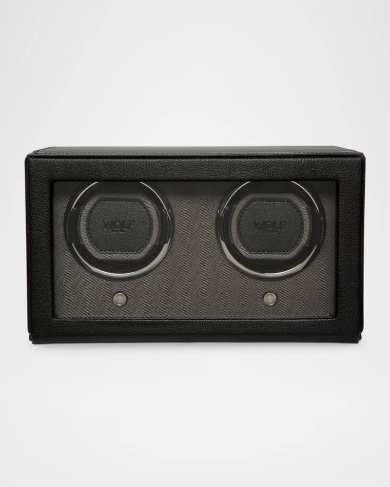 WOLF Cub Double Watch Winder with Cover