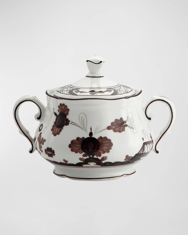 GINORI 1735 Oriente Italiano Albus Sugar Bowl