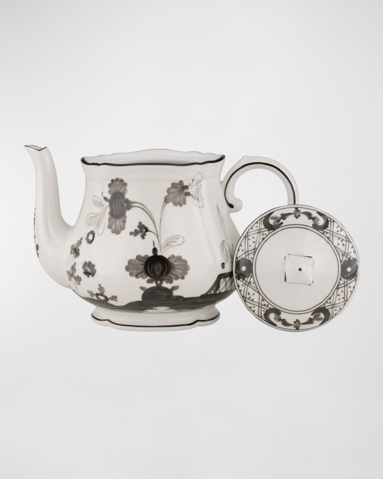 GINORI 1735 Oriente Italiano Albus Small Teapot, 23 oz.