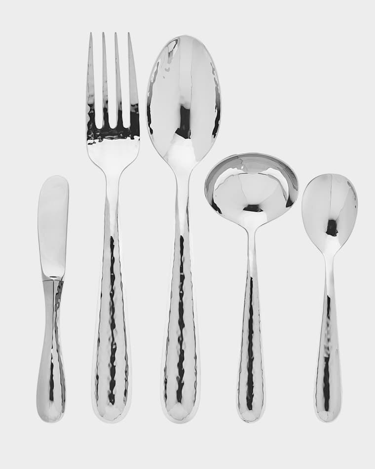 Ricci Silversmith 5-Piece Florence Polished Hostess Set