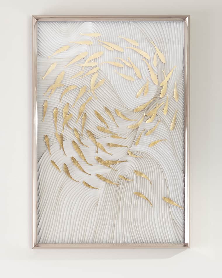 John-Richard Collection "Robat's School of Fish" Wall Art