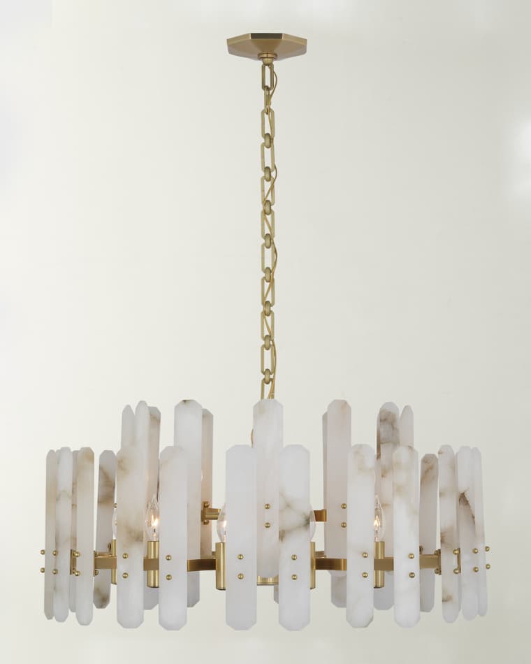 Visual Comfort Signature Bonnington Large Chandelier By AERIN