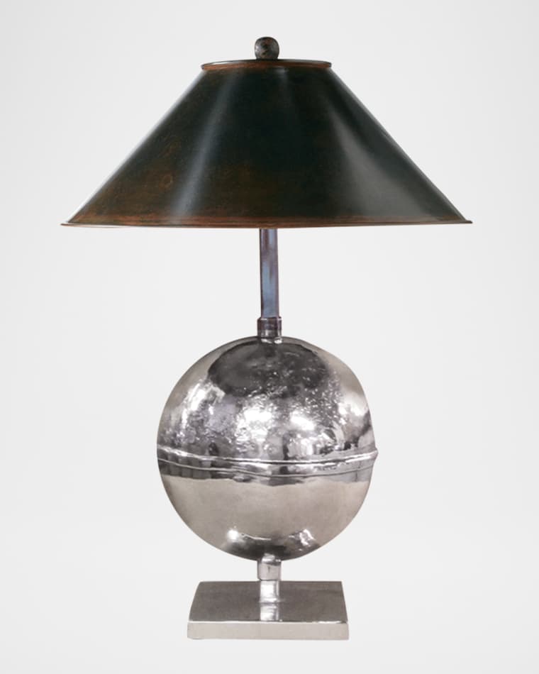 Jan Barboglio Luna 31" Nickel-Plated Table Lamp