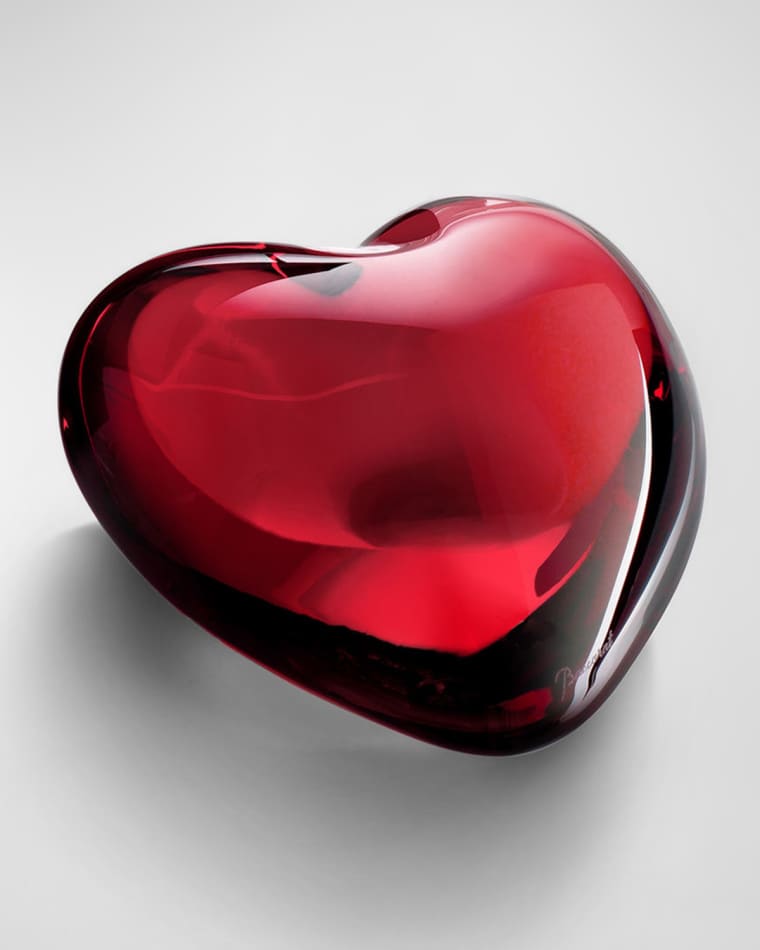 Baccarat Puffed Heart