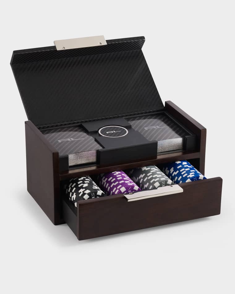 Ralph Lauren Home Sutton Carbon Fiber Poker Set