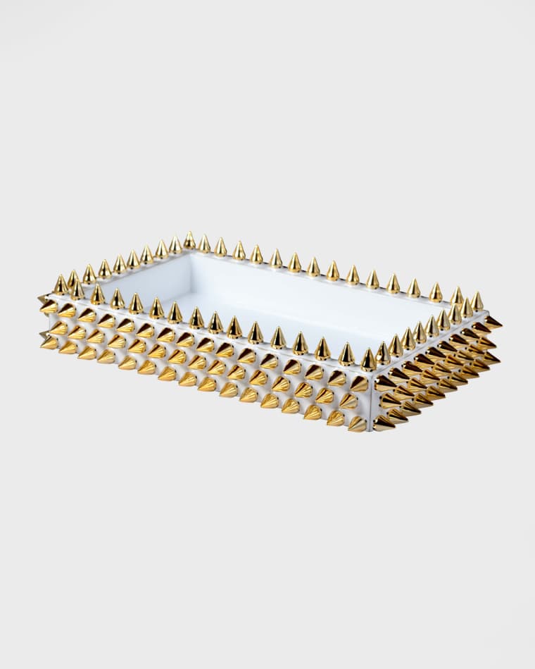 Mike & Ally Quill Small Tray Guest Towel Holder