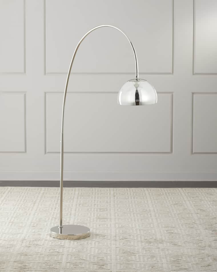 Neiman Marcus Arched Floor Lamp
