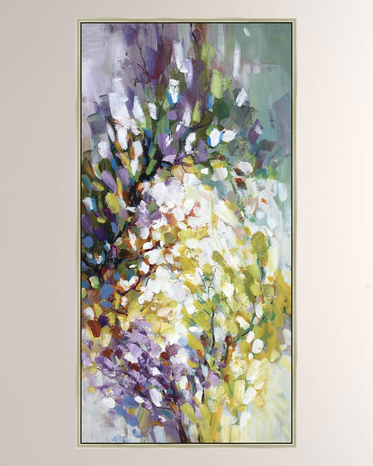 Prestige Arts "Bursting Blooms I" Giclee Canvas Art