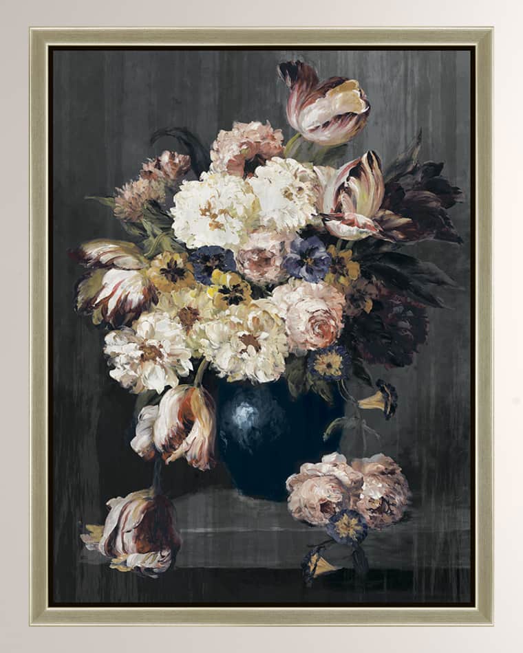 Prestige Arts "Vintage Floral I" Giclee Canvas Art