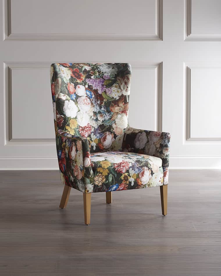 Massoud Flora Springs Wing Chair