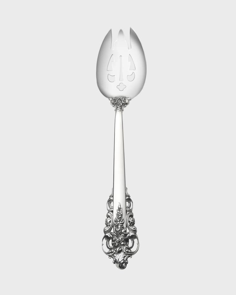 Wallace Silversmiths Grand Baroque Pierced Tablespoon