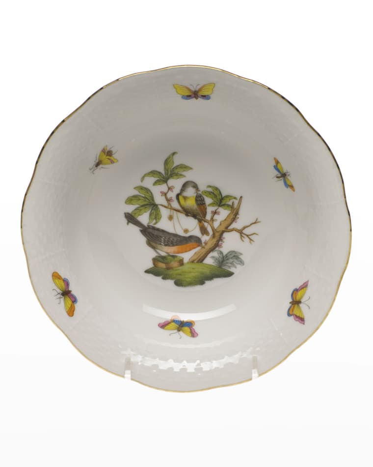 Herend Rothschild Bird Oatmeal Bowl
