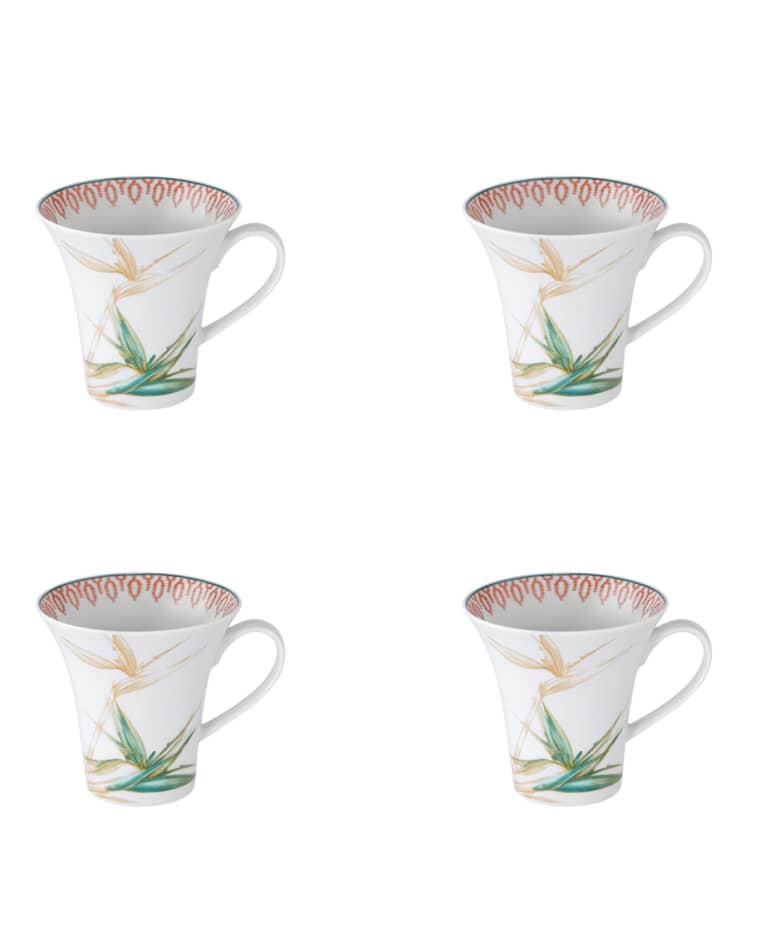 Vista Alegre Fiji Mugs, Set of 4