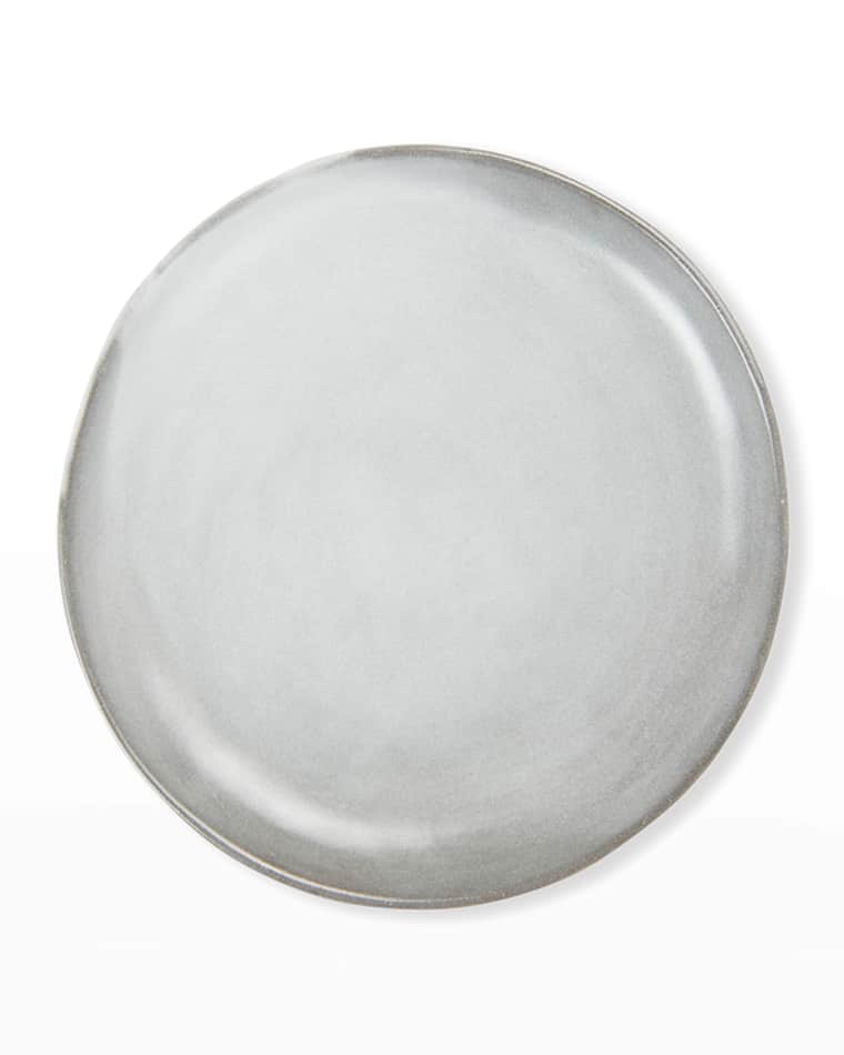Blue Pheasant Marcus Cement Glaze Salad/Dessert Plates, Set of 4