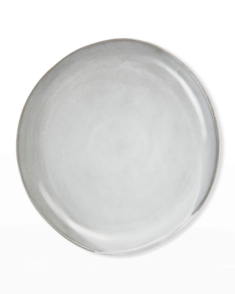 Blue Pheasant Marcus Cement Glaze Dinner Plates, Set of 4