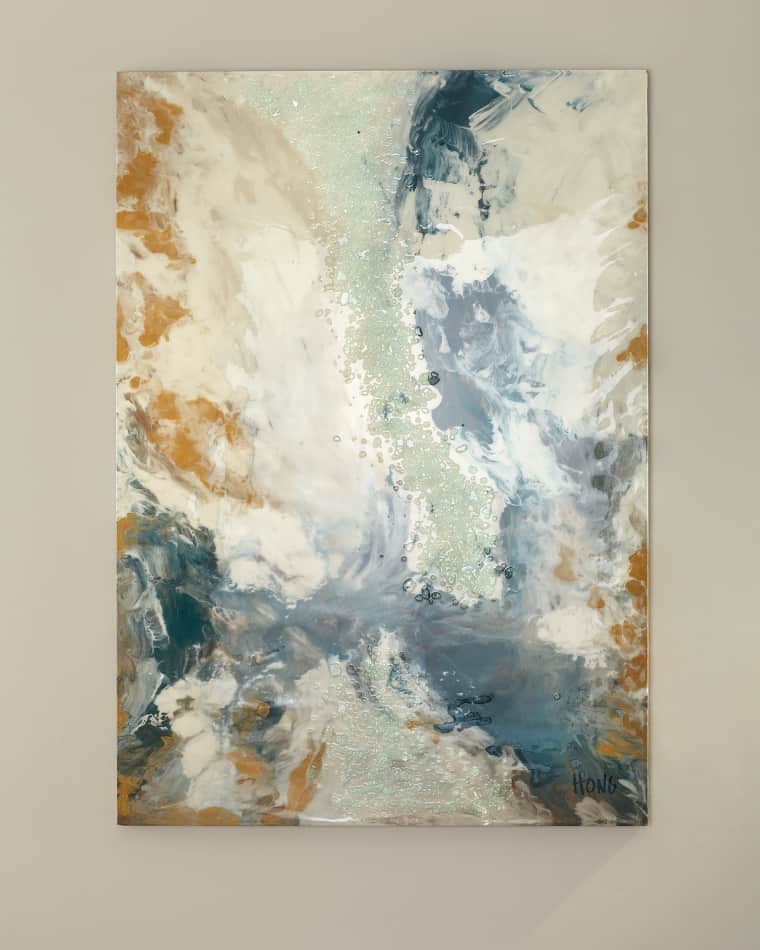 John-Richard Collection "Blue Gale" Canvas Art by Mary Hong