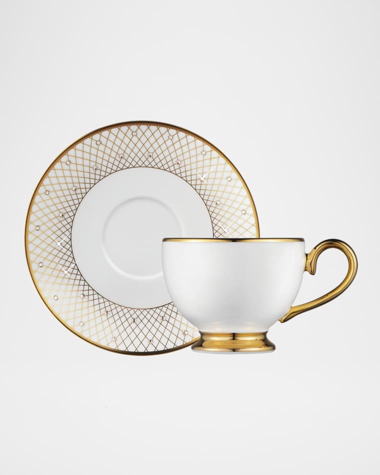Prouna Princess Espresso Cup & Saucer