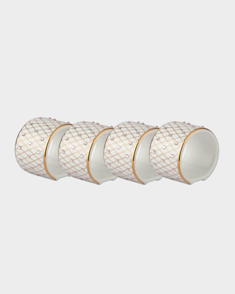 Prouna Princess Napkin Rings, Set of 4