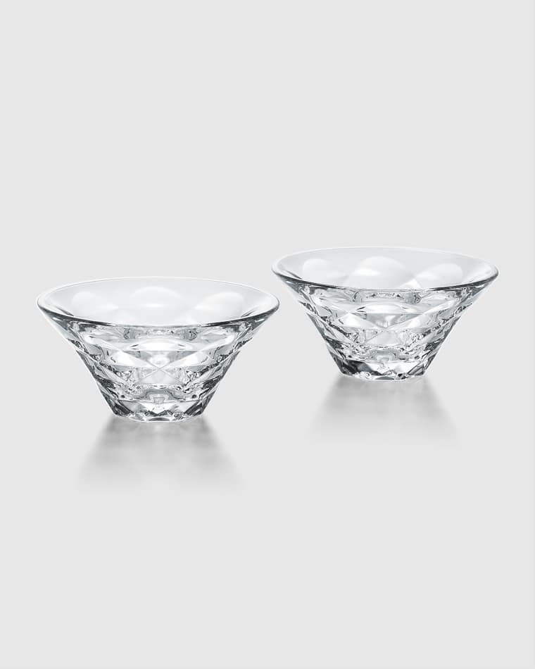 Baccarat Small Swing Dishes, Set of 2