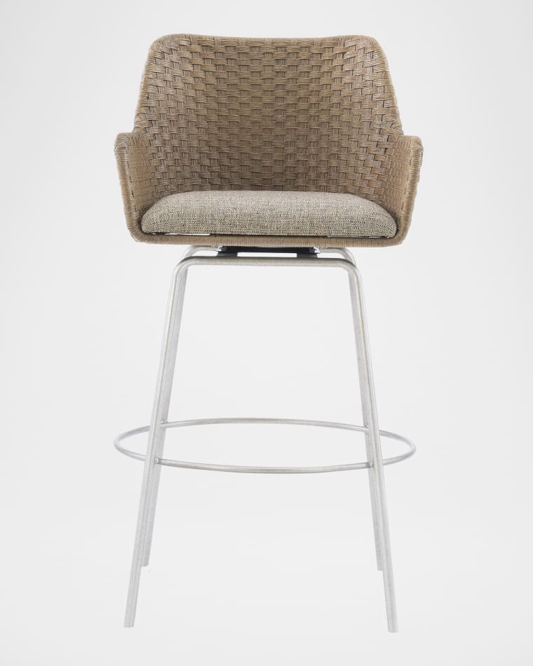 Bernhardt Meade Swivel Bar Stool
