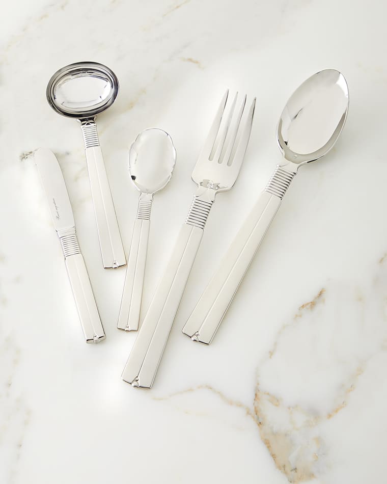 Ricci Silversmith 5-Piece Artisan Hostess Flatware Set