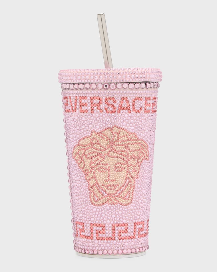Versace Medusa Studded Travel Mug
