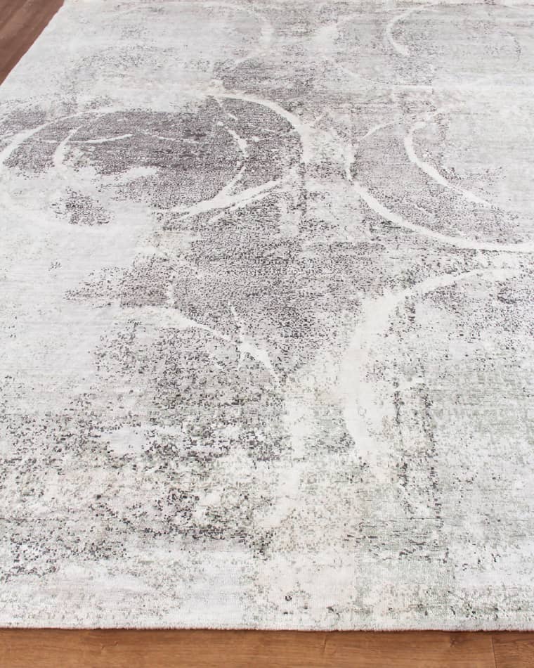 Exquisite Rugs Montclair Hand-Knotted Silk Rug, 8' x 10'
