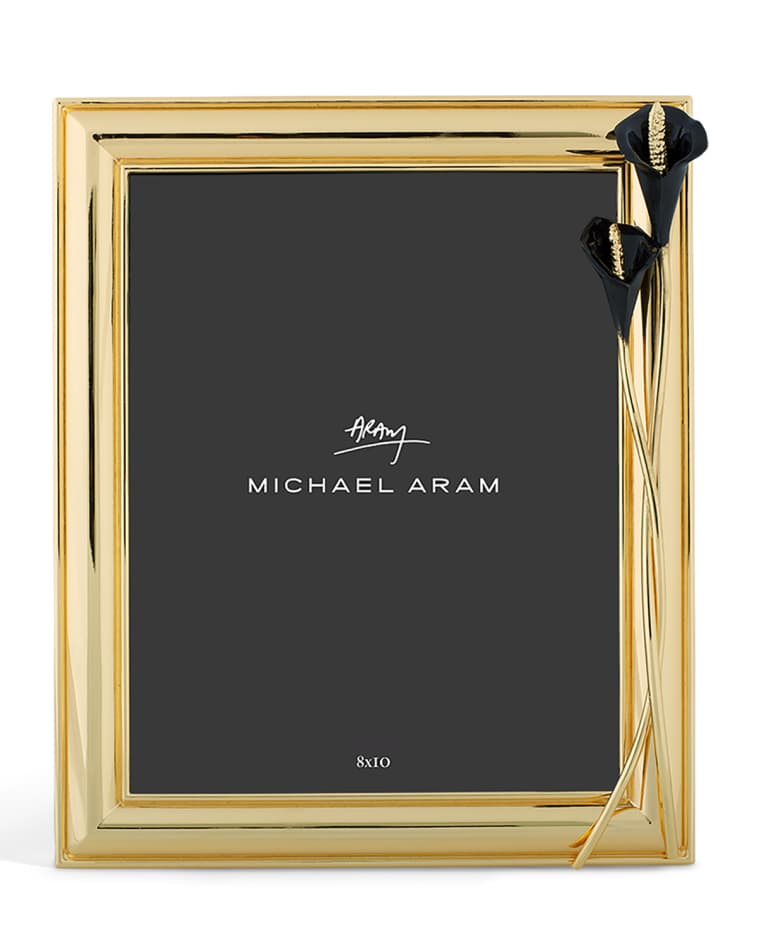 Michael Aram Calla Lily Midnight Frame, 8" x 10"