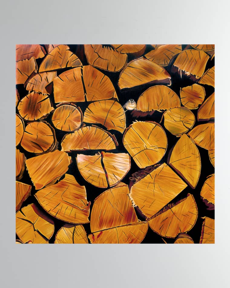 DECHAMBY DESIGN "Wood Bird" Fine Art Print