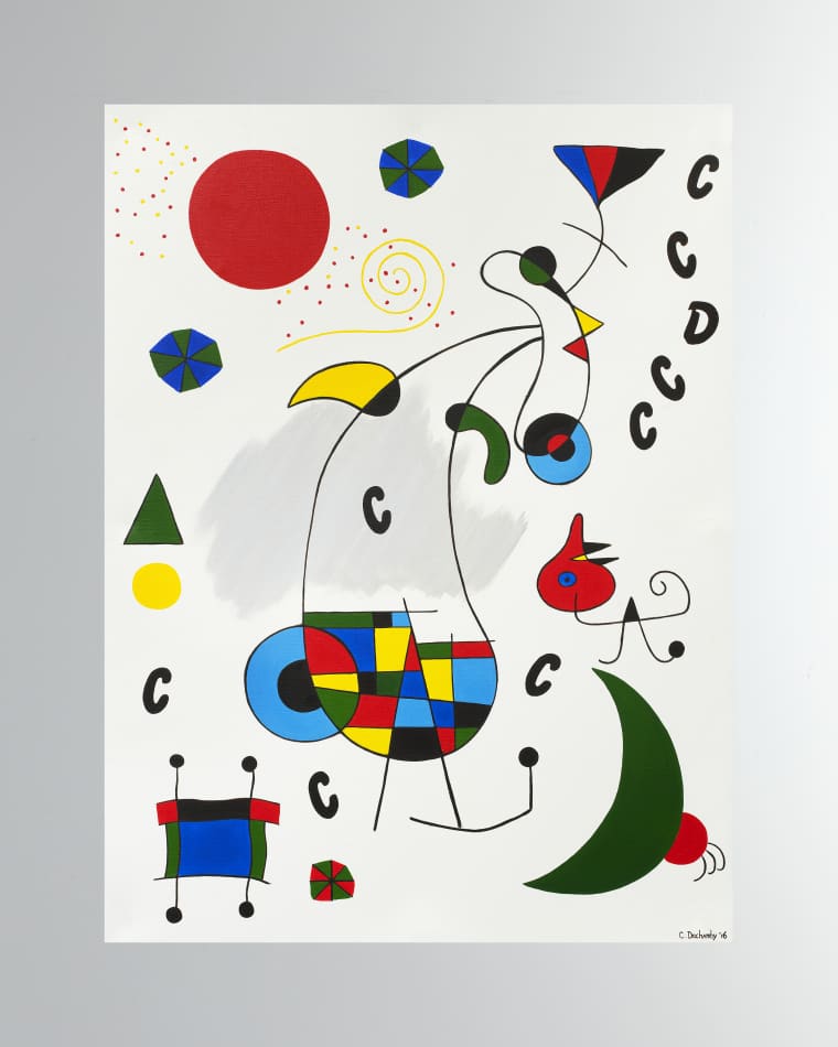 DECHAMBY DESIGN "Le Chat" Fine Art Print