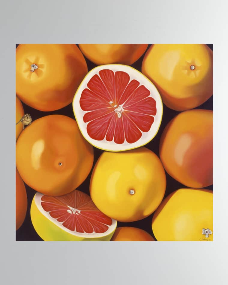 DECHAMBY DESIGN "Pamplemousse" Fine Art Print