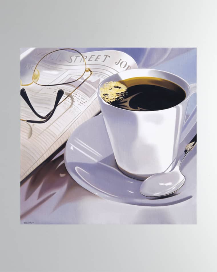 DECHAMBY DESIGN "Le Cafe" Fine Art Print