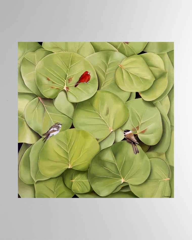 DECHAMBY DESIGN "Les Jardins du Triomphe" Fine Art Print