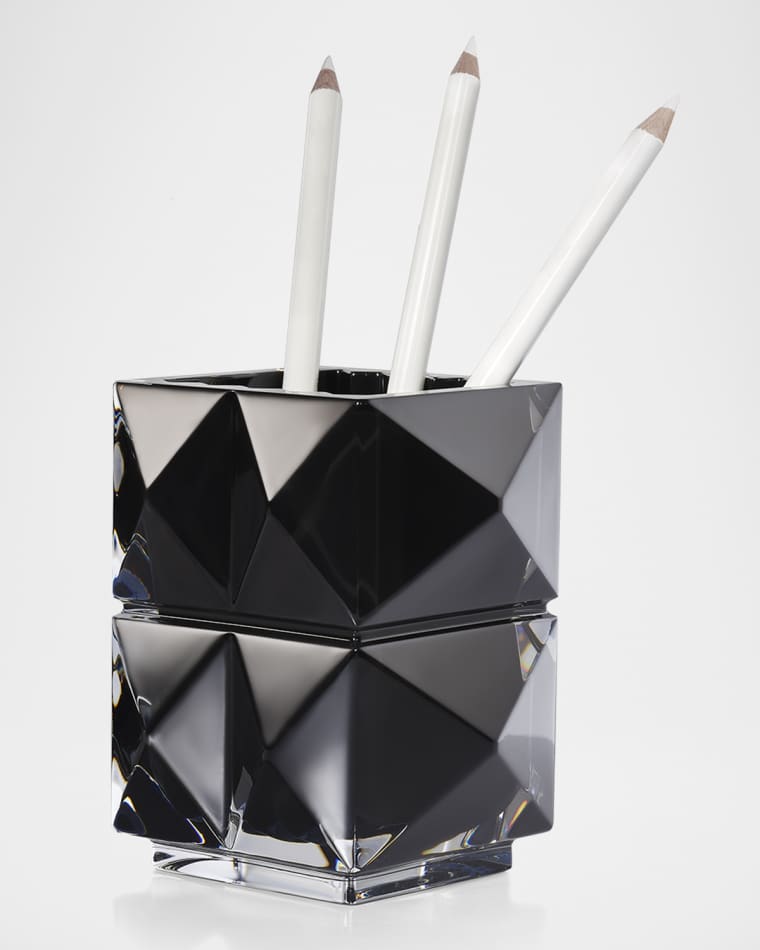 Baccarat Louxor Black Pencil Holder