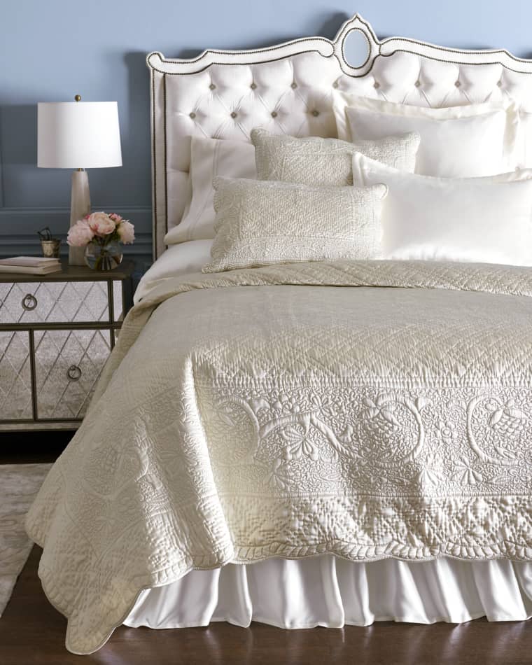 Amity Home Tudor Quilt, King Tudor Quilt, Queen