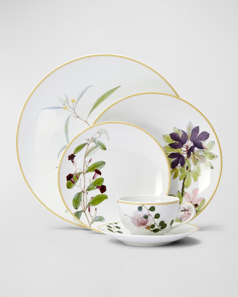 Bernardaud Jardin Indien Saucer Jardin Indien Bread & Butter Plate Jardin Indien Cup