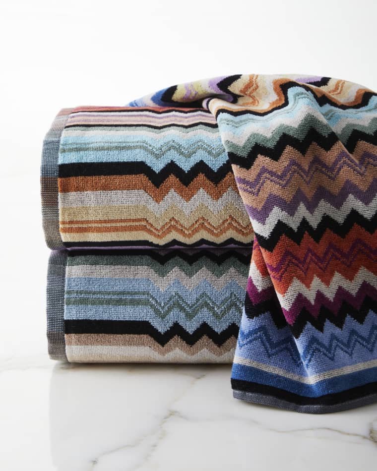 Missoni Home Adam Cotton Bath Sheet Adam Bath Towel