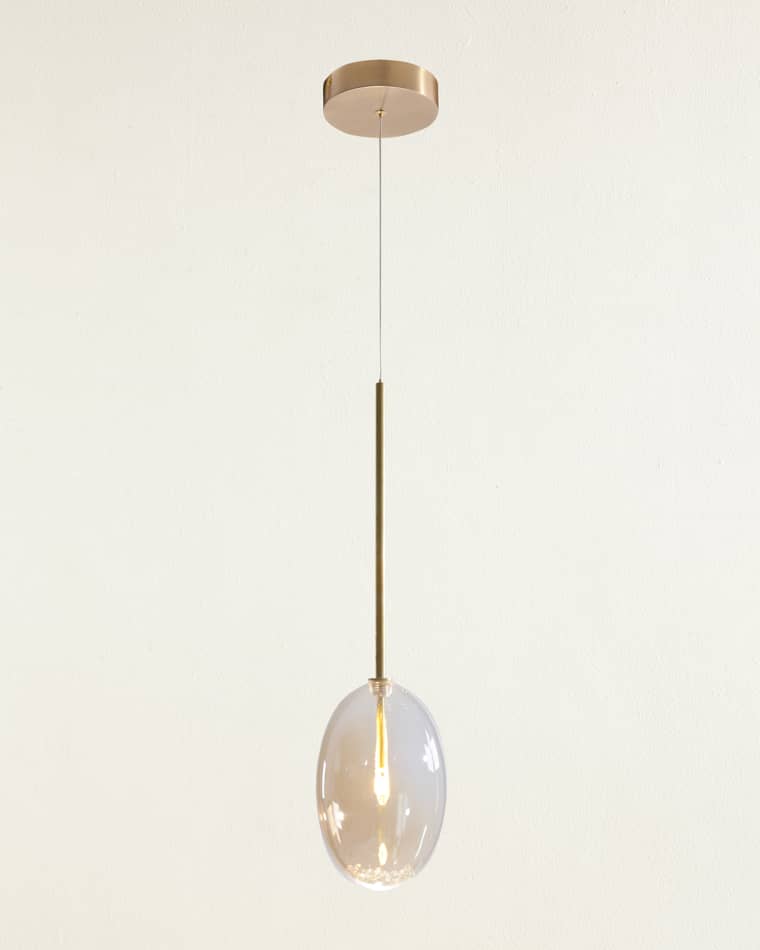 John-Richard Collection Echo Single-Light Drop Light Pendant