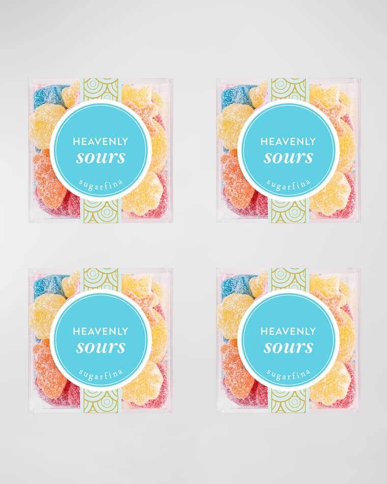 Sugarfina Heavenly Sours Small Cube 4-Piece Kit